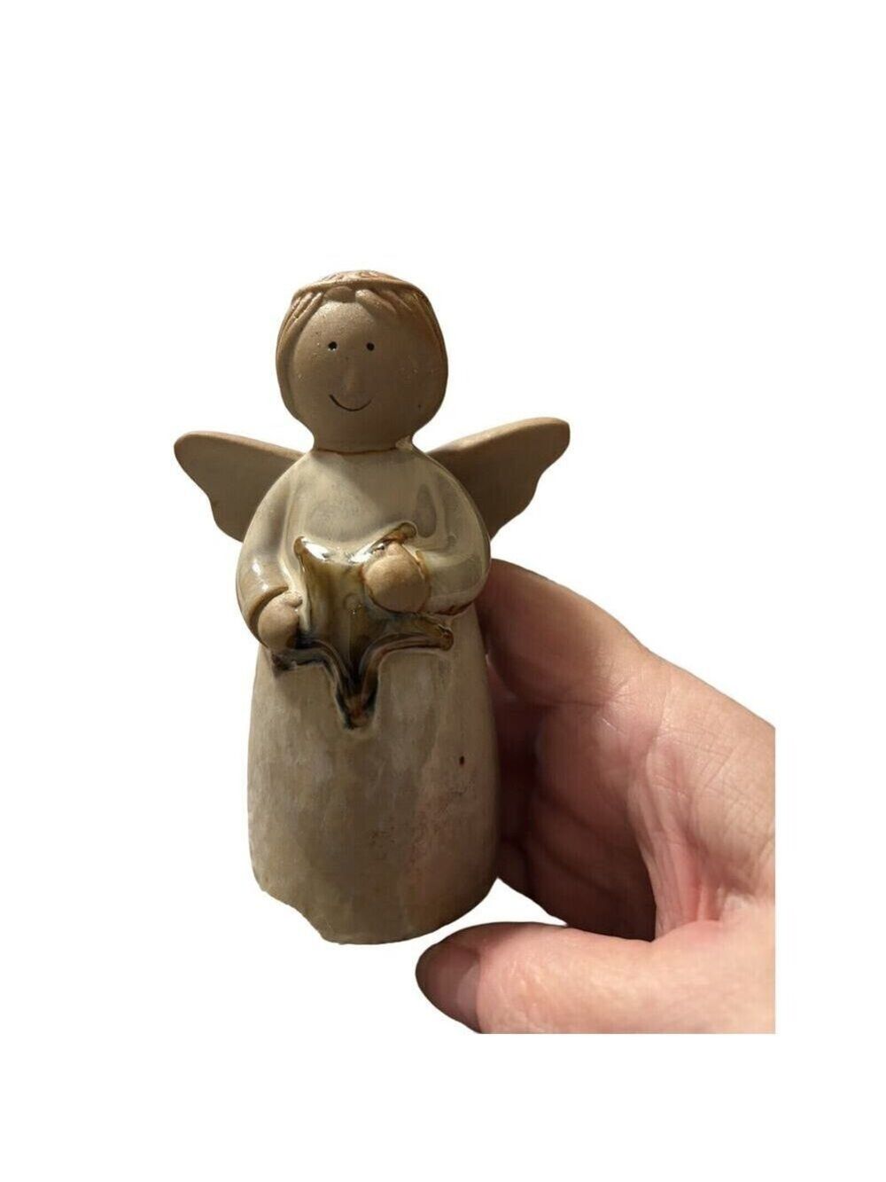 Glazed Pottery Angel